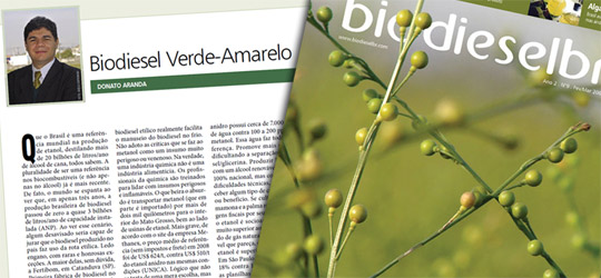 Revista BiodieselBR - Coluna Donato Aranda