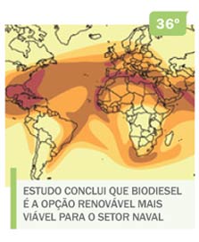 Estudo conclui que biodiesel é a opção renovável mais viável para o setor naval