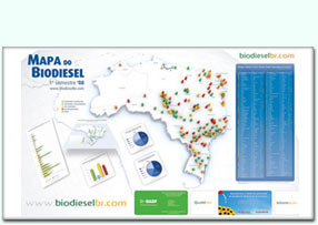 Mapa do Biodiesel 2008