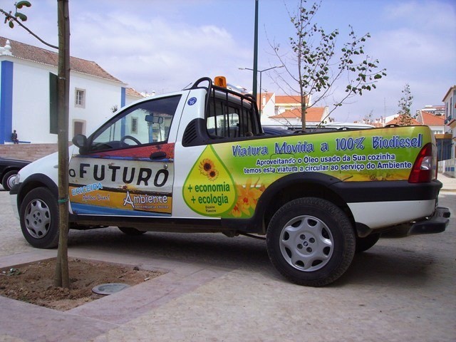 Viatura biodiesel