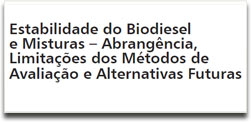 Estabilidade do biodiesel e misturas