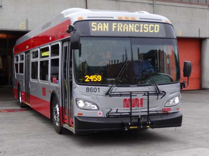 Ônibus de São Francisco vão usar 100% de diesel renovável