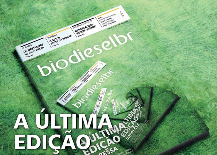 Última edição impressa da Revista BiodieselBR: agradecimento e celebração