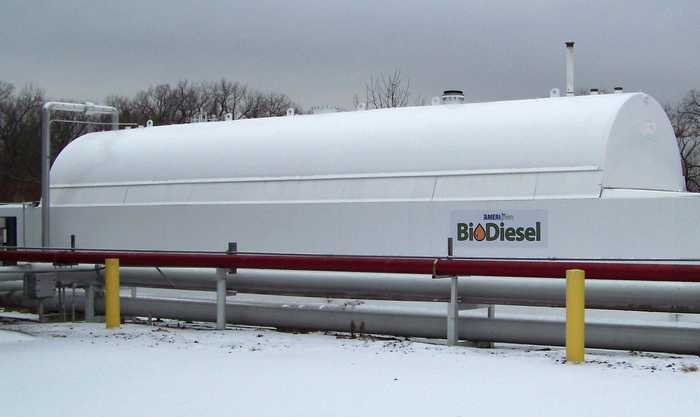 Iowa usou mistura de 11% de biodiesel no ano passado