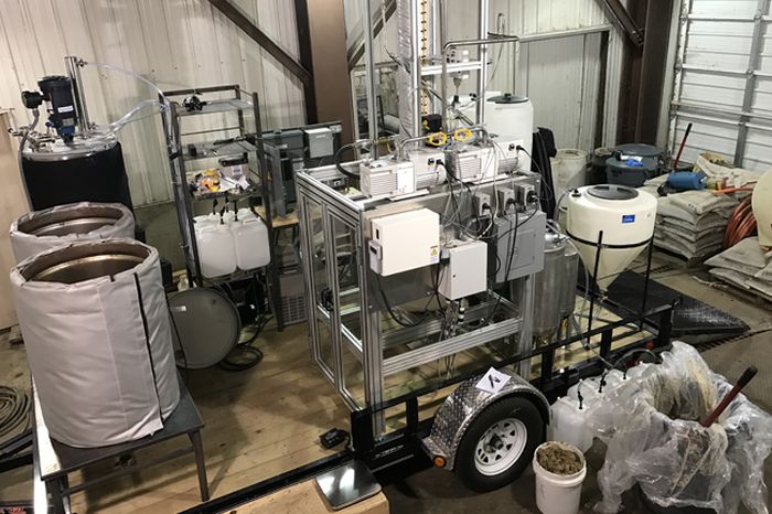 Planta piloto converte escuma de esgoto em biodiesel nos EUA