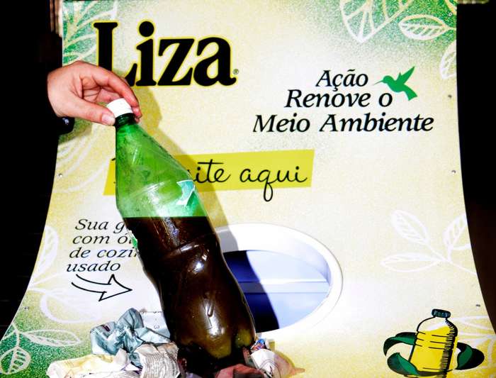 Cargill e supermercados Condor coletam 60 m³ de óleo usado num ano 