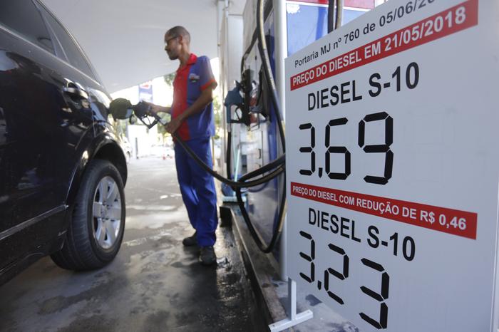 Distorções da política artificial do óleo diesel