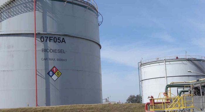 Produção de biodiesel em queda na Argentina