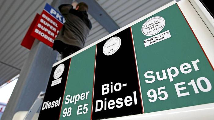 Alemanha bate recorde de exportação de biodiesel