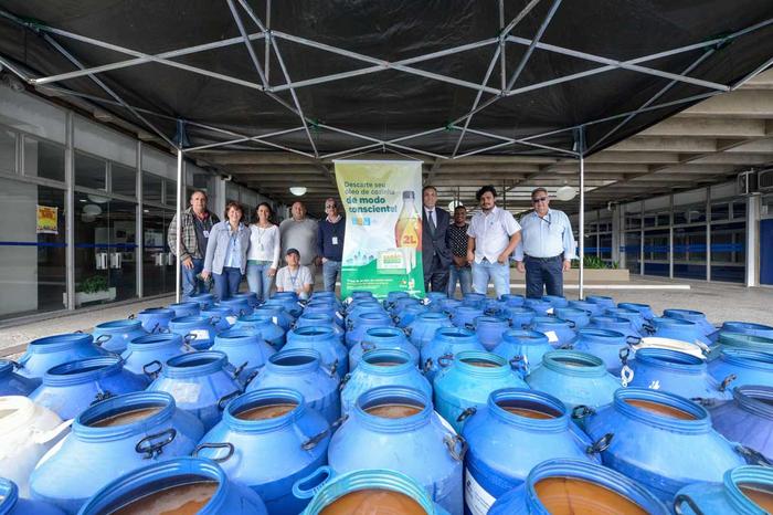 São Bernardo bate recorde mundial de coleta de óleo de cozinha
