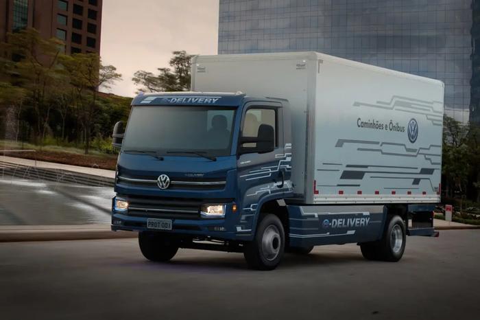 Volkswagen elétrico e-Delivery terá lançamento em breve