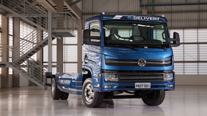 Volkswagen produzirá caminhões elétricos no Brasil neste semestre