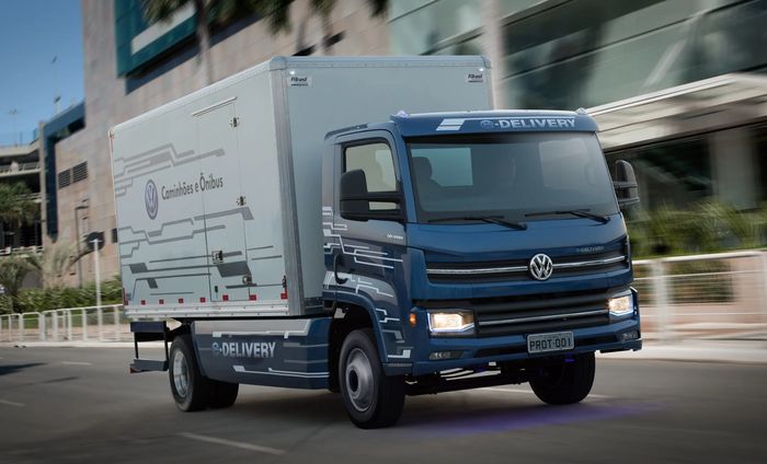 Volkswagen Caminhões e Ônibus começa produzir no Brasil caminhão elétrico em série