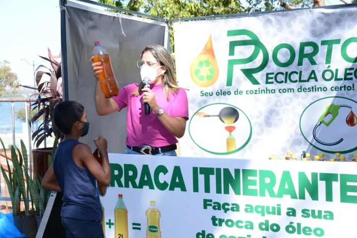 Granol firma parceria com prefeitura de Porto Nacional para reciclagem de óleo usado