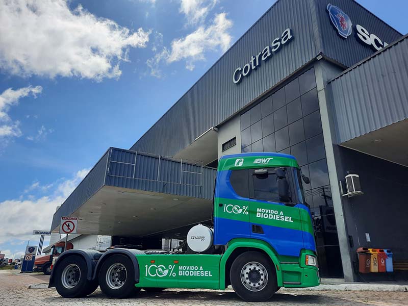 Grupo Potencial começa a usar biodiesel em sua frota de caminhões