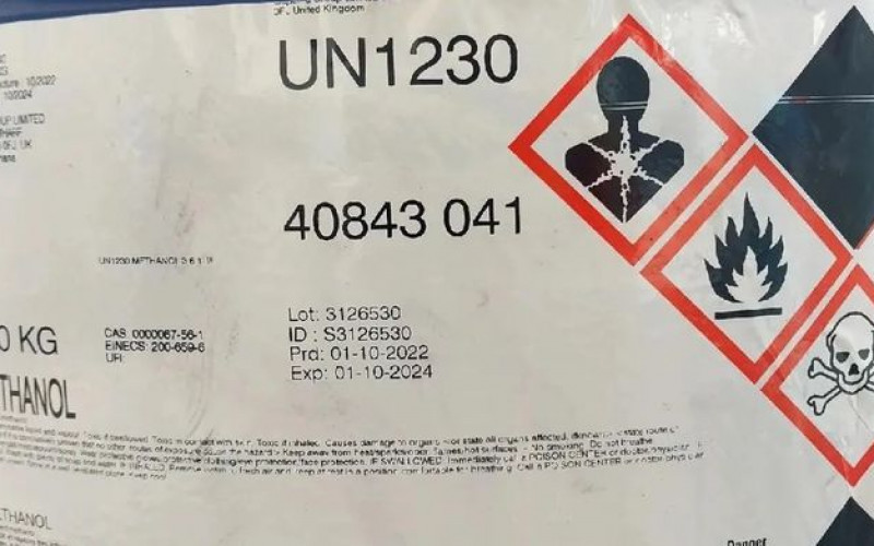 Preço de referência do metanol vai ficar 4,9% mais barato em junho