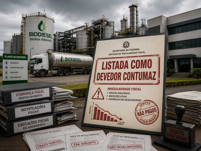 Receita qualifica Biovida como devedora contumaz e torna CNPJ da usina inapto