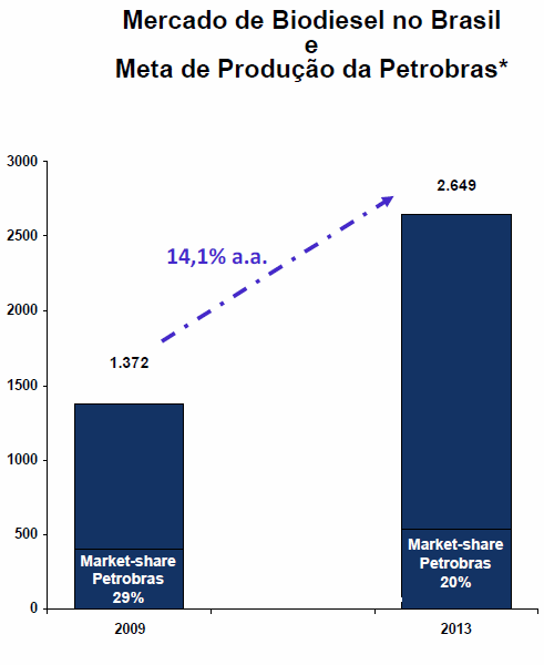 Mercado de biodiesel e da Petrobras