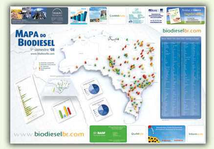 Mapa do biodiesel verso 2008