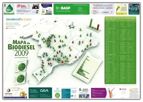 Mapa do biodiesel versão 2011