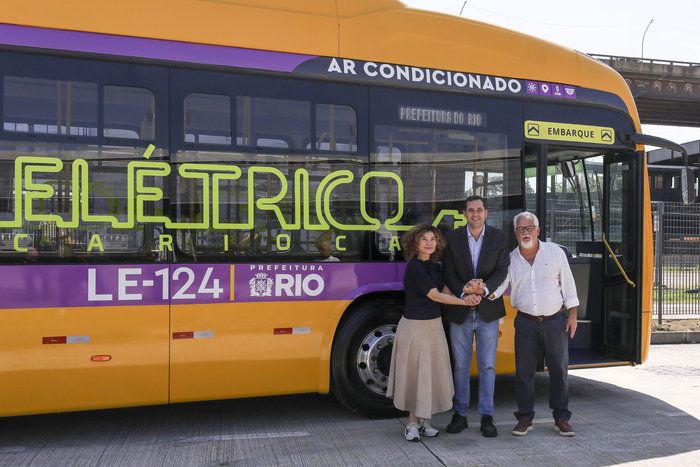 BNDES aprova R$ 329 milhões para eletrificar frota de ônibus do Rio de Janeiro